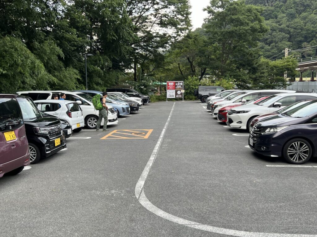 京王高尾山温泉極楽湯第１駐車場