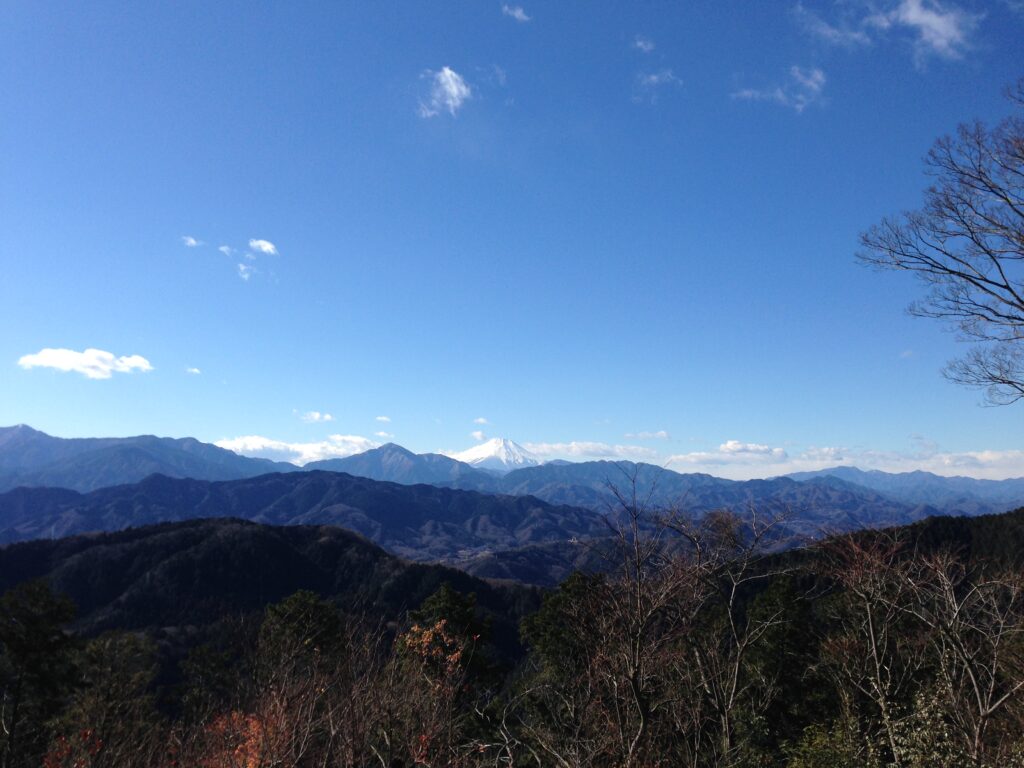 大見晴台から眺める富士山