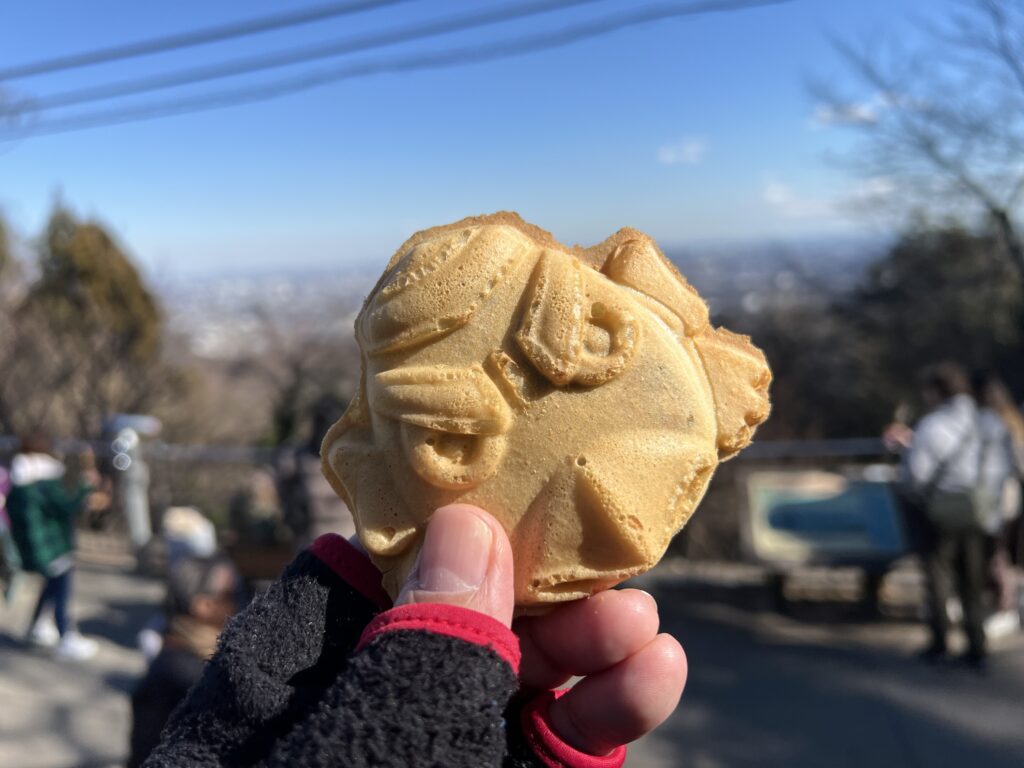 かすみ台で天狗焼