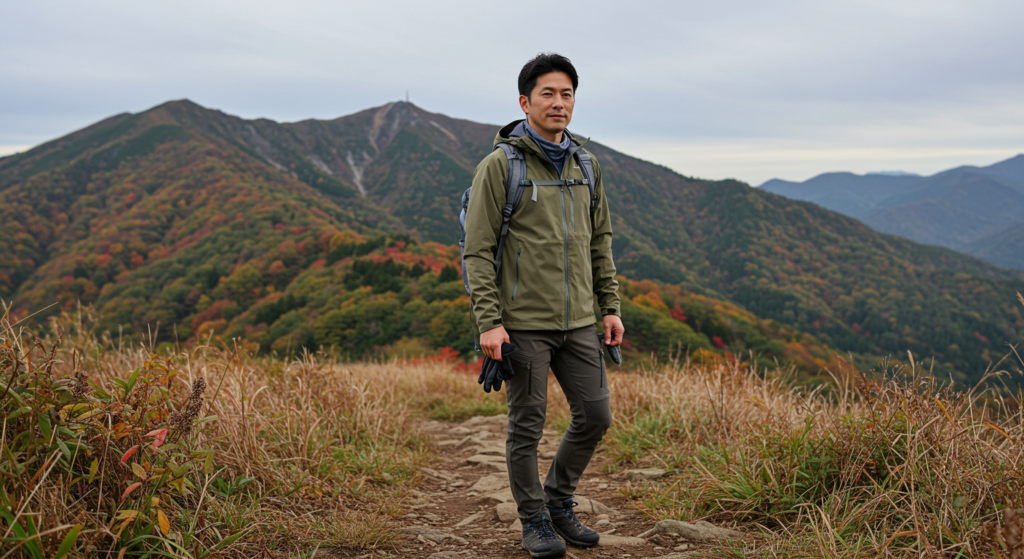 10-wear 高尾山 10月の服装