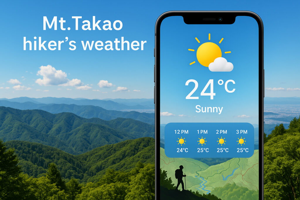 takaosan-hikers-weather