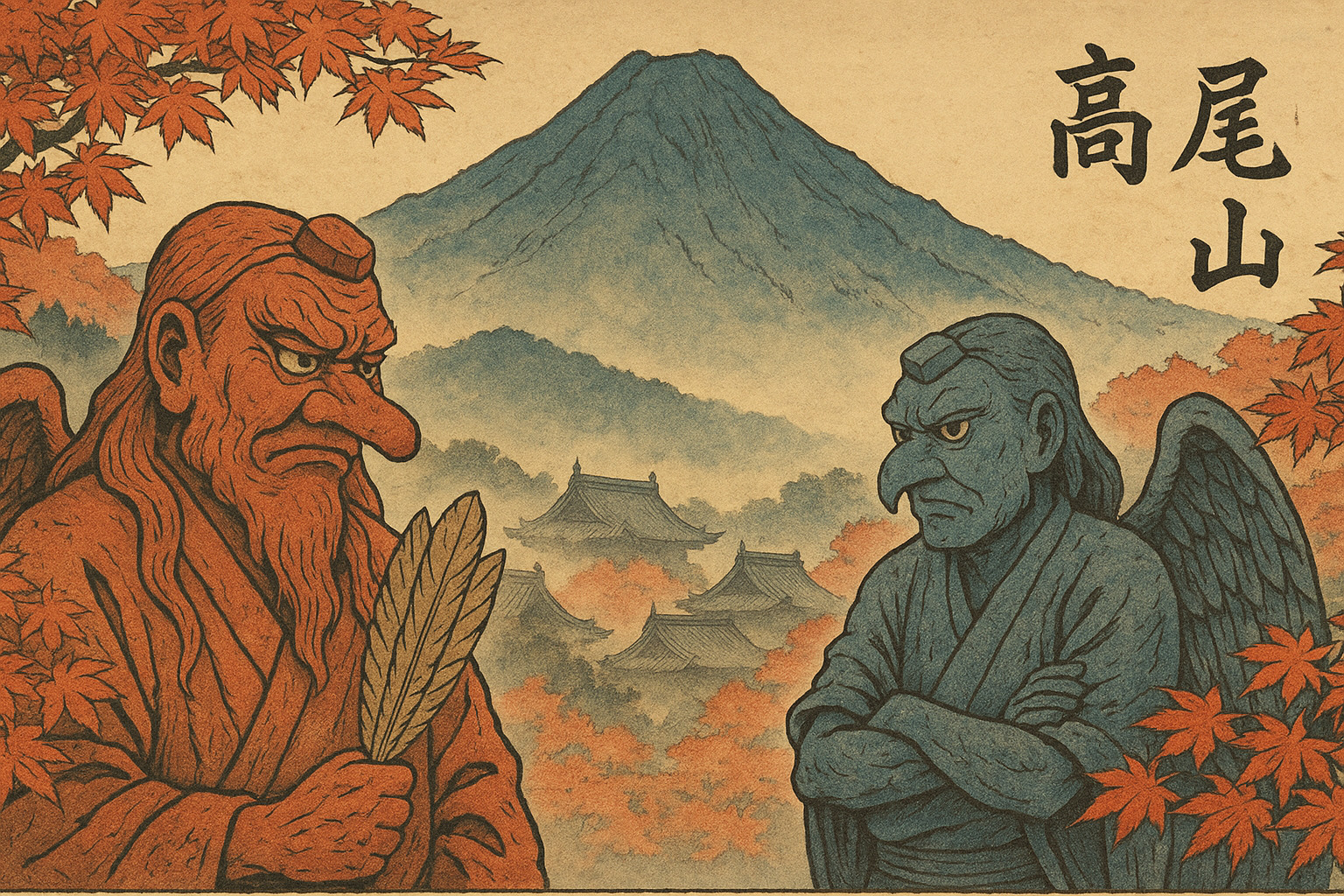 大天狗と烏天狗