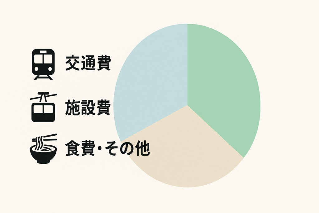 japan-travel-expense-piechart