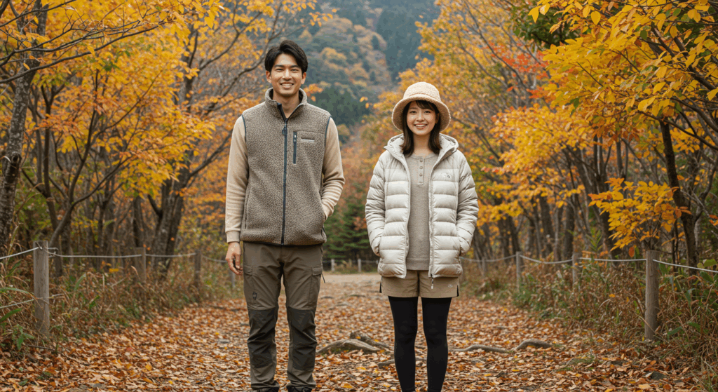 mount-takao-autumn-hiking-couple