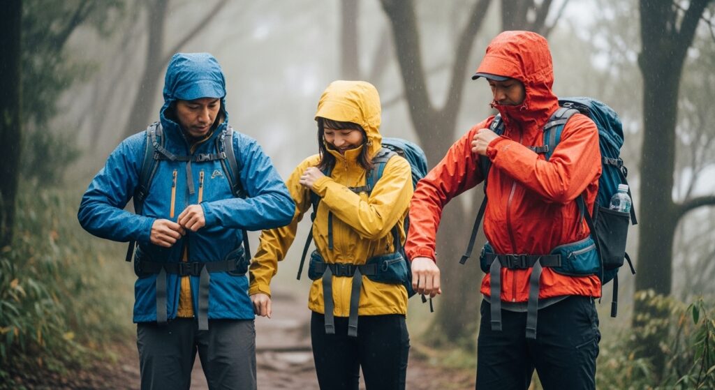 mount-takao-sudden-rain-prepared-hikers
