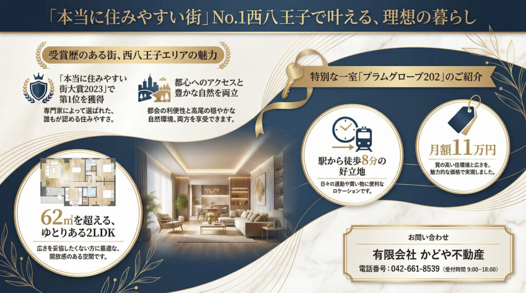 西八王子プラムグローブ 202号室