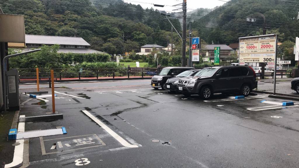 アップルパーク高尾山第1 駐車場内の風景