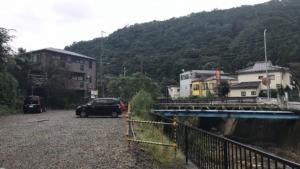 駐車場内の風景